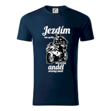 Silniční motorka - jezdím tak rychle, aby mi můj anděl strážný stačil