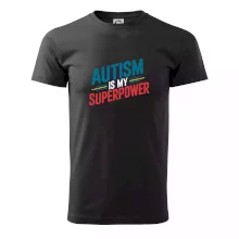 Šikmý nápis Autism is my superpower Šikmý nápis Autism is my superpower