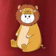 Kočka v převleku lva