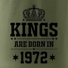 Kings are born in 1972