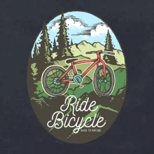 Ride Bicycle Nature