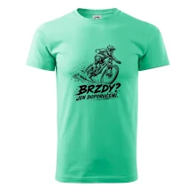 Brzdy jen doporučení - biker v zatáčce