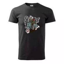 Skútr boy ve vaťáku Skútr boy ve vaťáku