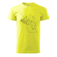 Lezec na skále jedním tahem