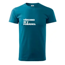 VŠECHNO JE V POŘÁDKU.