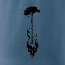 Kytara strom a lebka