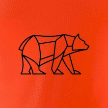 Geometrie lední medvěd chodící