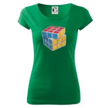 Rubikova kostka kreslená