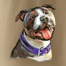 Americký stafordširský teriér  kreslený