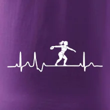 EKG hod diskem