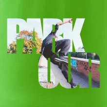 Parkour nápis ve městě