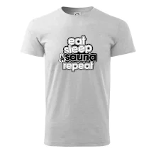 Eat sleep sauna repeat
