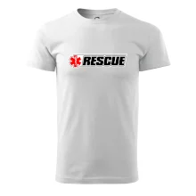 Záchranář rescue kříž červený Záchranář rescue kříž červený