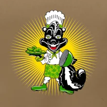 Skunk kuchař (Pecka design)