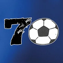 Fotbal kulaté narozeniny 70
