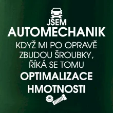 Automechanik - optimalizace