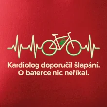Kardiolog doporučil šlapání. O baterce nic neříkal.