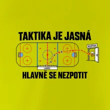 Hokejová taktika hlavně se nezpotit