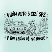 Vidím auto s cizí spz