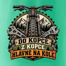 Do kopce z kopce hlavně na kole