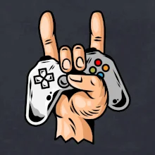 Gamer - gamepad paroháč