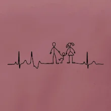 EKG rodina a jedno dítě