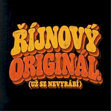 Říjnový originál už se nevyrábí retro nápis