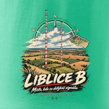Liblice B vysílače v české krajině