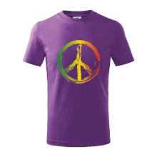 Peace symbol paint