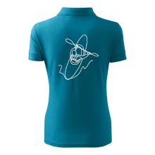 Kajak  ze shora jedním tahem