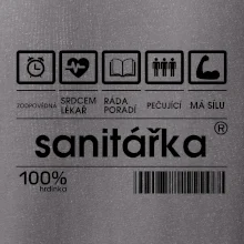 Čárový kód sanitářka