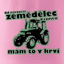 Od narození zemědělec, mám to v krvi - Jméno