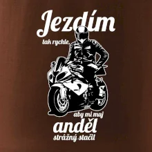 Silniční motorka - jezdím tak rychle, aby mi můj anděl strážný stačil