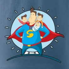 Táta superman - kluk, kluk a dítě