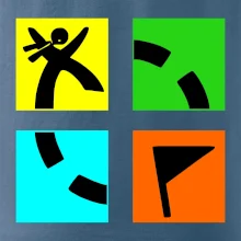 Geocaching logo barevné