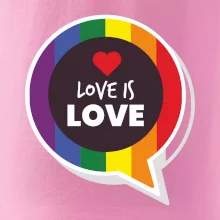 Love is love bublina