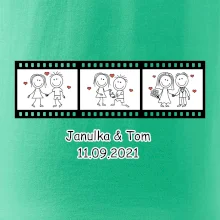 Svatební den - váš nápis (Hana-creative)