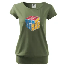 Rubikova kostka kreslená