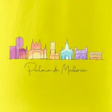 Mallorca - Siluety památek - barevné