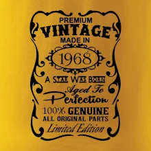 Vintage Etiketa - 1968