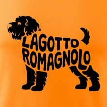 Lagotto romagnolo nápis v těle