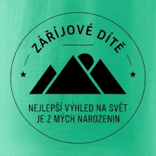Zářijové dítě. Nejlepší výhled na svět je z mých narozenin