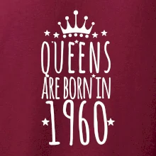 Queens are born in 1960