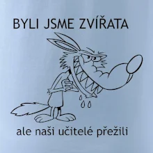 Školní triko - Zvířata
