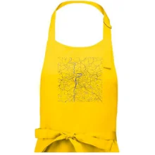 Praha - Mapa s vodními toky