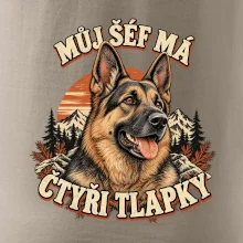Můj šéf má čtyři tlapky - německý ovčák
