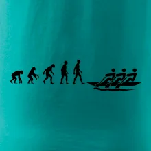 Evoluce veslování 3 lidi