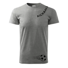 Kickball nápis šikmo