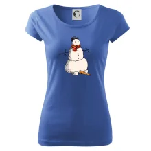 Sněhulák se spadlým nosem