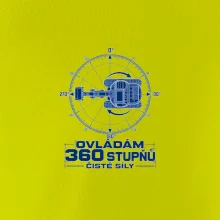 Král otoče bagru 360 stupňů čisté síly